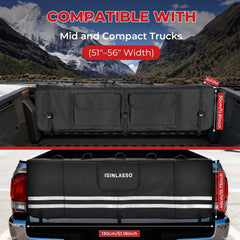 ISINLASSO Reflective strips enhance night visibility for safer transport.