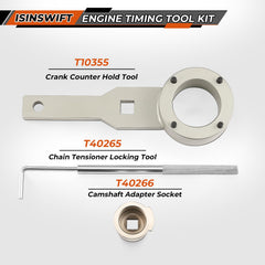 ISINSWIFT camshaft adjuster valve set for precise calibration