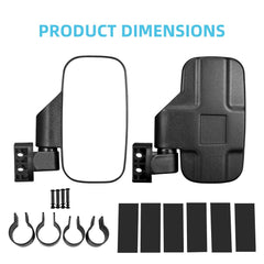 ISSYZONE rubber pads cushion mounting against wind and bumps