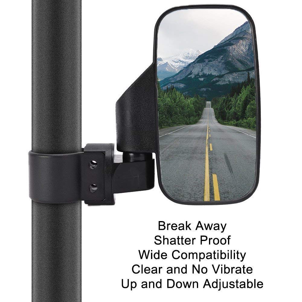 ISSYZONE wide-vision mirror gives a clearer view for turns and whoops