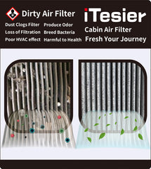 itesier air filter Ram 1500 installation step image guides straightforward replacement.