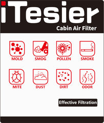 ITESIER second recirculation filter in the sleeper area for better airflow