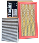 ITESIER cabin filter kit for Explorer front view, ready for installation and improved cabin air