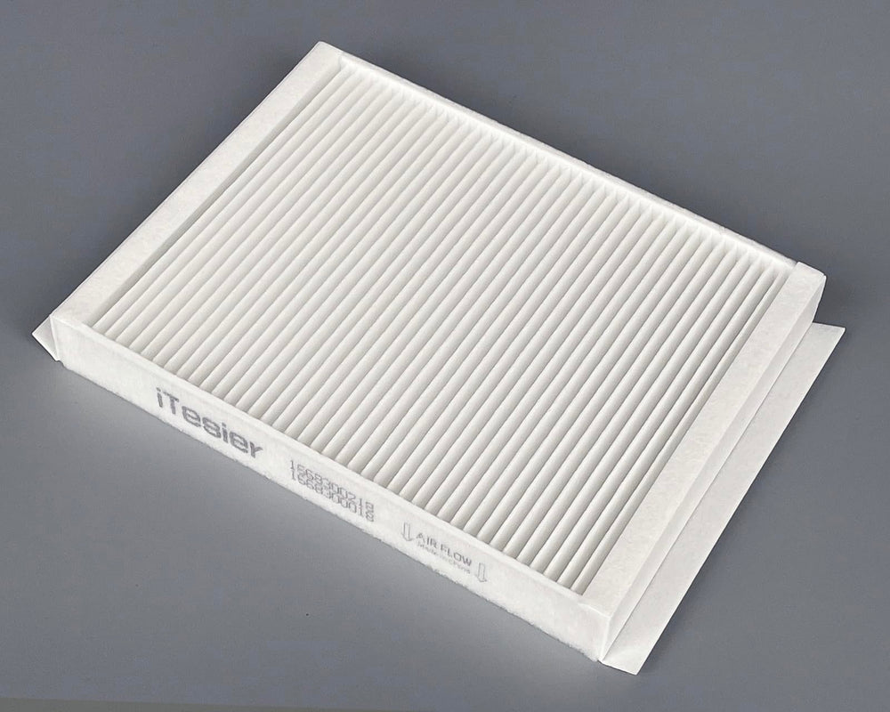 ITESIER four-layer filter media cross-section detail