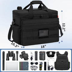 ITHWIU Patrol Bag with laptop layer for safe, quick access to devices.