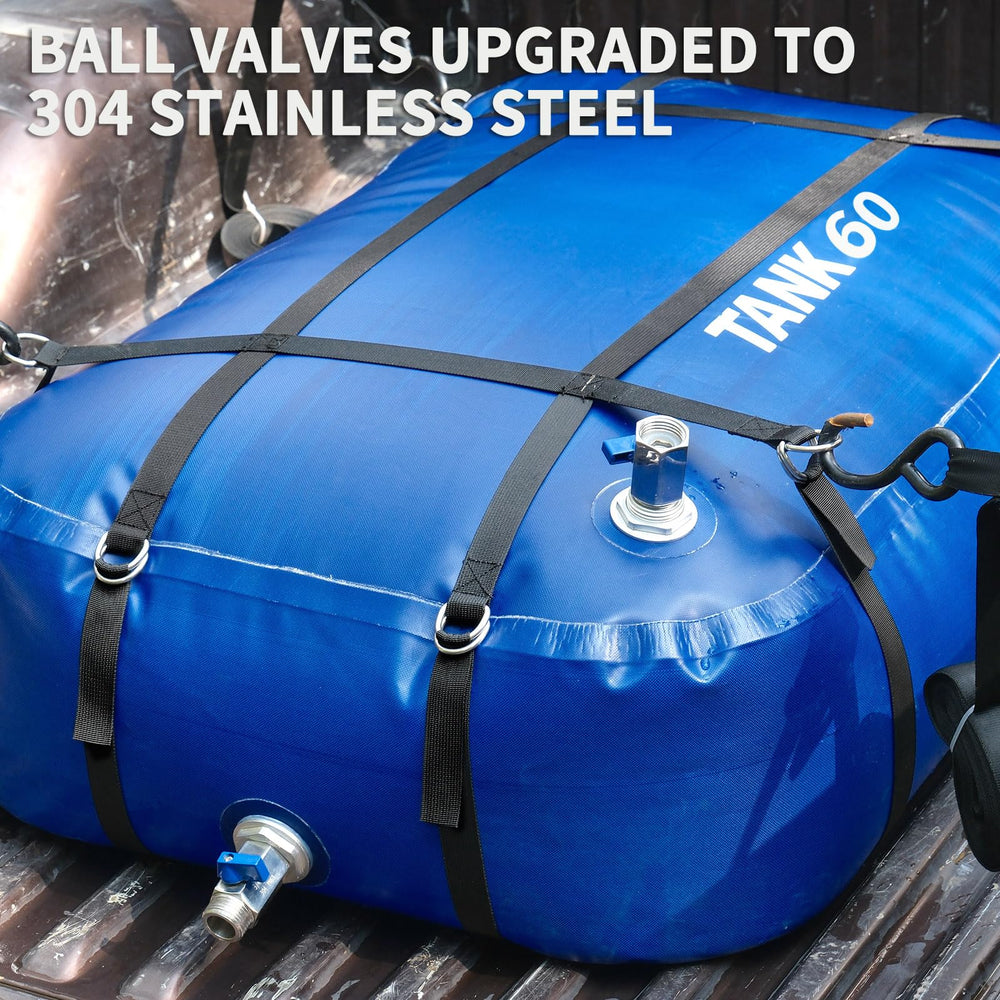 ITRAZ water bladder uses food-grade TPU for safe, odorless drinking water.