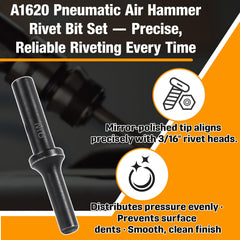 Itsall A1620 hardened steel construction for durability