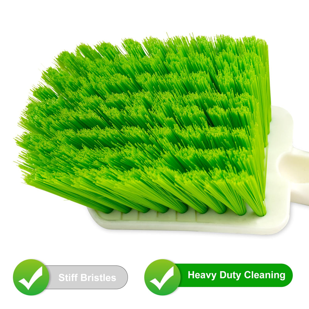 ITTAHO wheel cleaner with stiff bristles for rims and mud