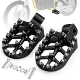 IUVWISN dirt bike foot pegs fit MX650 and MX500 for secure mounting on rugged trails.