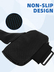 Keeps phone and cards secure while riding long distances.