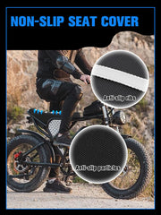 IUVWISN leather-texture seat cover designed to endure sun and rain.