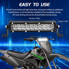 IUVWISN premium iron bracket keeps the bar steady on rough trails