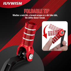 IUVWISN foldable tip reduces breakage risk on rough trails