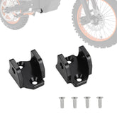 IUVWISN foot pegs bracket on Tuttio Soleil 01, side view, stable mounting.