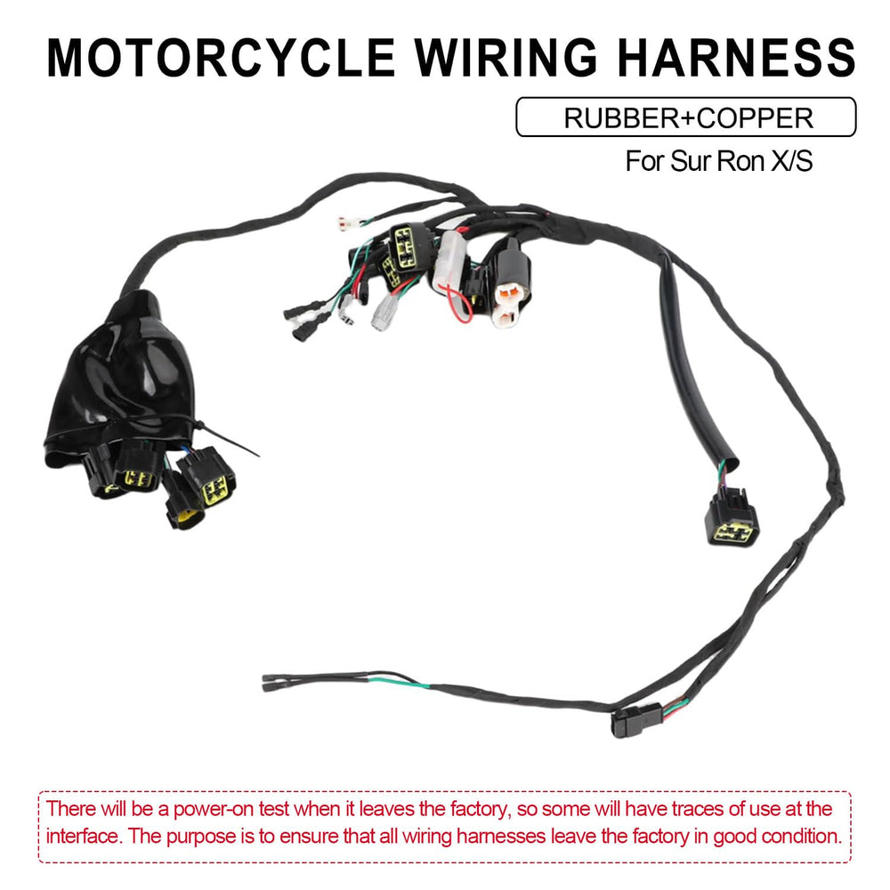 Durable insulated wiring from IUVWISN Sur Ron LBX harness