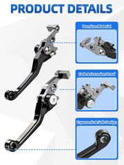IUVWISN brake lever assembly close-up with precise fit for Tuttio Tutti Soleil 01.