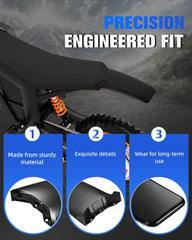 IUVWISN durable premium plastic fender withstands rough terrain.
