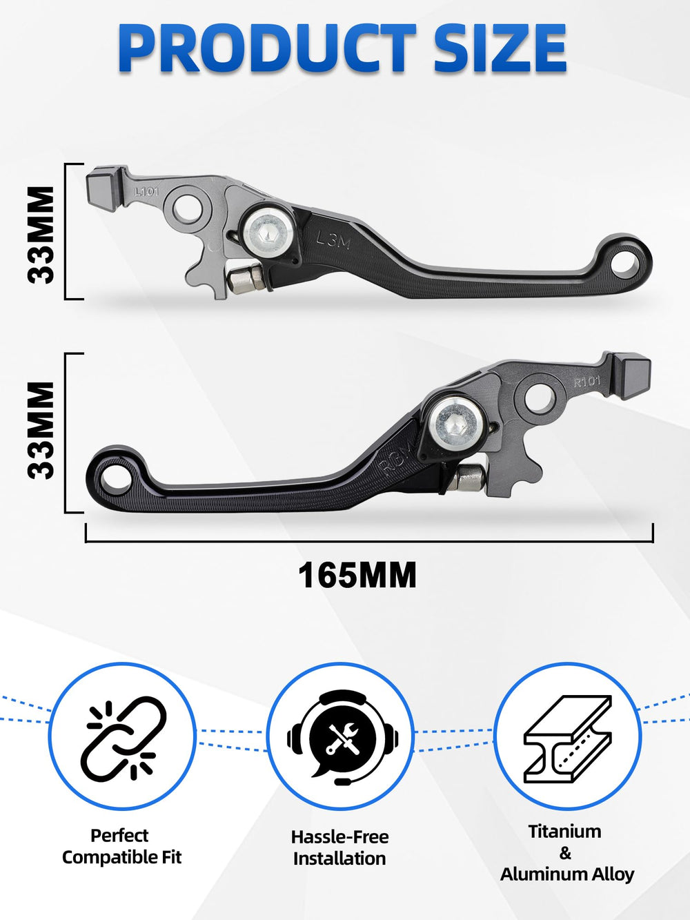 IUVWISN rugged hard-anodized finish keeps lever looking sharp on Tuttio Tutti Soleil 01.