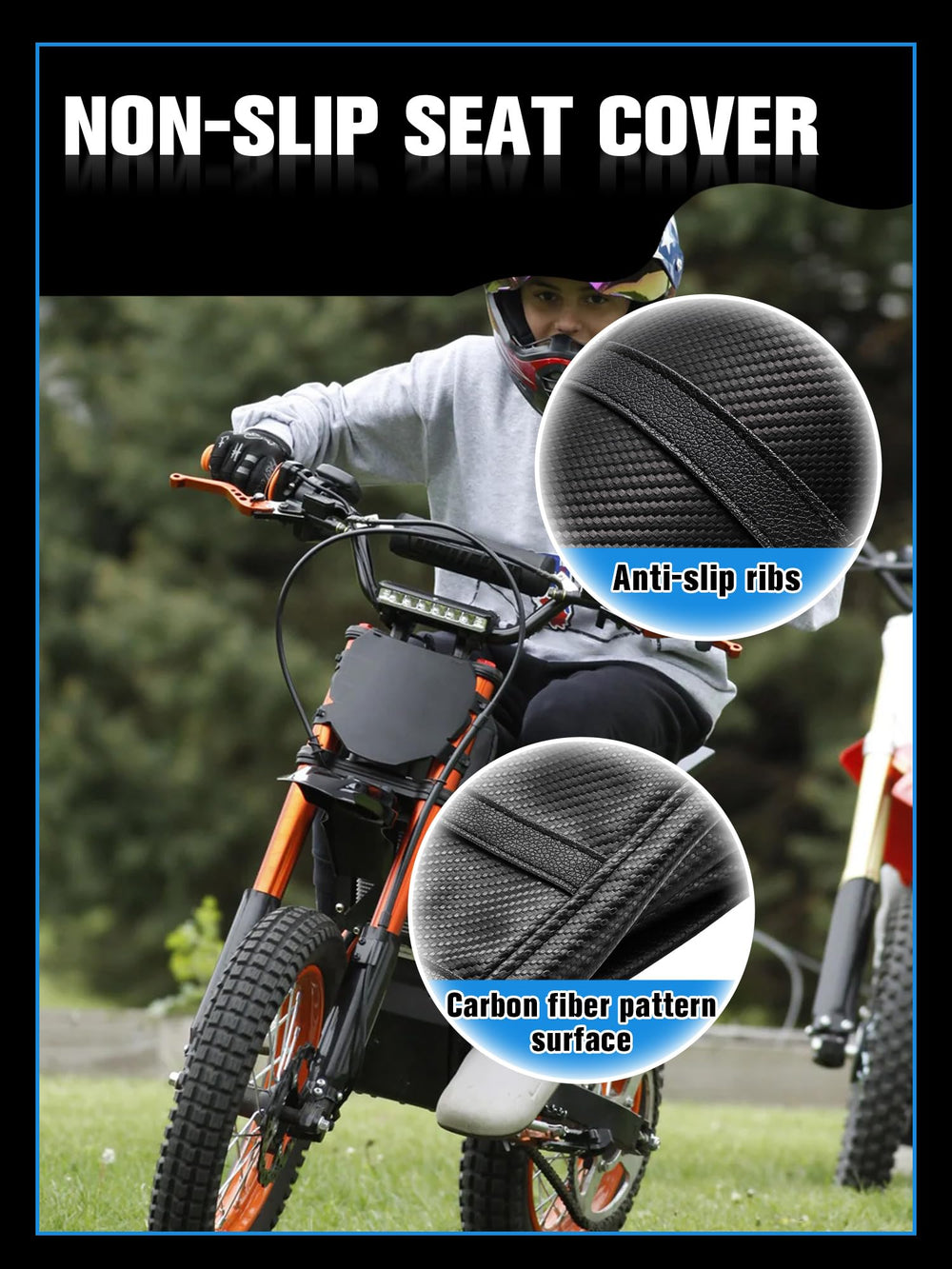 IUVWISN easy-install seat cover ready for stapler fastening