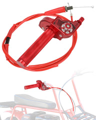 IUVWISN mini bike throttle kit 7/8 inch, ready for smooth acceleration on dirt and pit bikes.