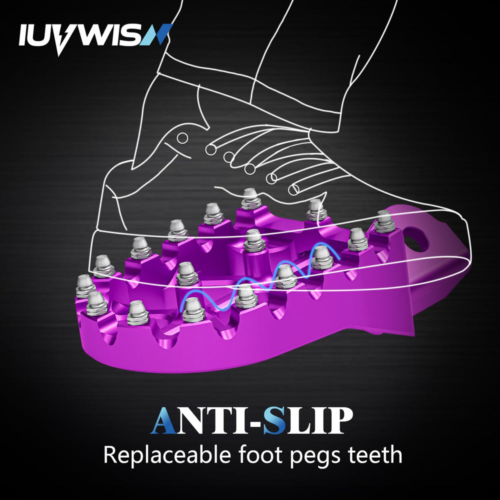 IUVWISN Ventus One pegs provide confident footing on uneven trails.