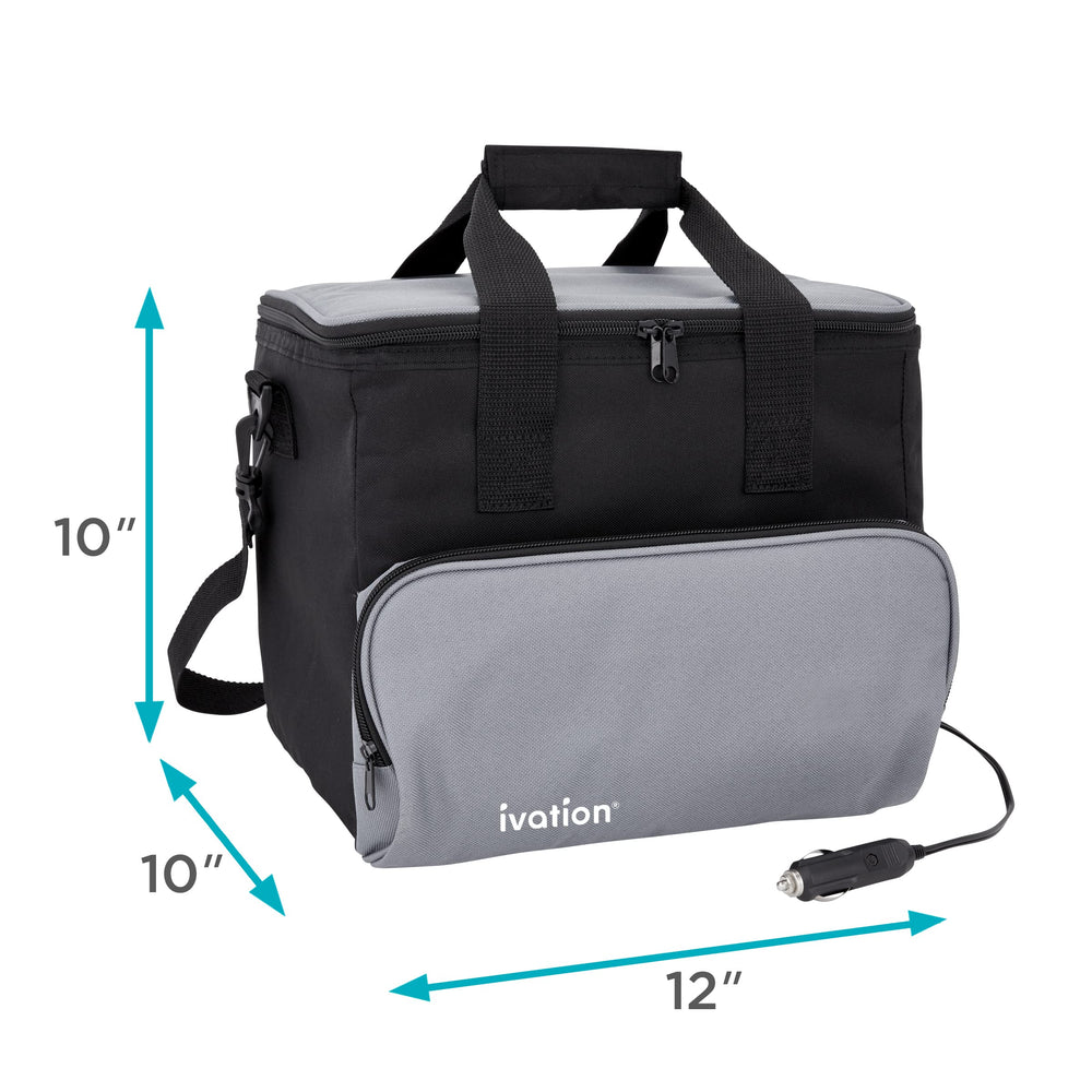 Ivation 15L insulation detail shows thick, heat-resistant lining.