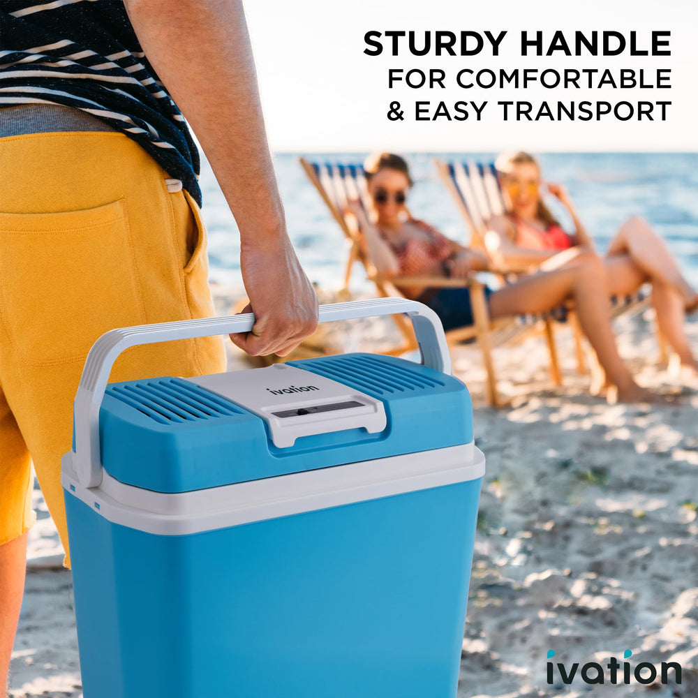 Ivation wipe-clean interior surface for quick maintenance after meals.