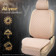 IVICY all-season front seat cover suitable for year-round use.