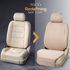 IVICY front seat cover machine washable for easy cleaning.
