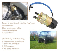 IVONNEY 49040-1055 with filter and hose for complete replacement kit.