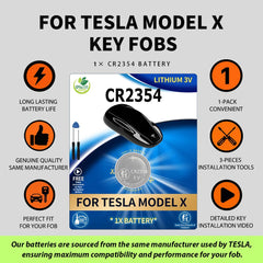 IYUKETROR Model X Plaid remote fob ready for easy swap.