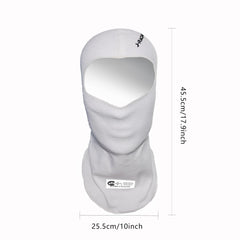 J-RACING Balaclava with SFI 3.3-certified flame protection for track safety