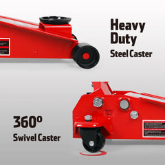Jack Boss universal joint enables precise load control.