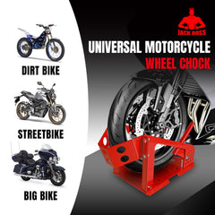 Jack Boss wheel chock floor mount design enables secure transport.