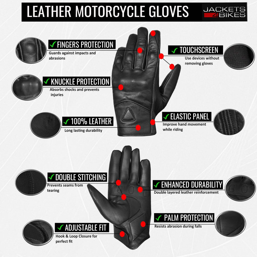 Jackets 4 Bikes sizing guide helps find the perfect fit for secure grip
