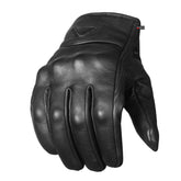 Jackets 4 Bikes premium leather glove close-up highlighting supple aniline goat leather for lasting comfort