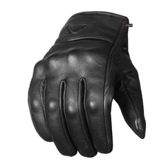 Jackets 4 Bikes premium leather glove close-up highlighting supple aniline goat leather for lasting comfort