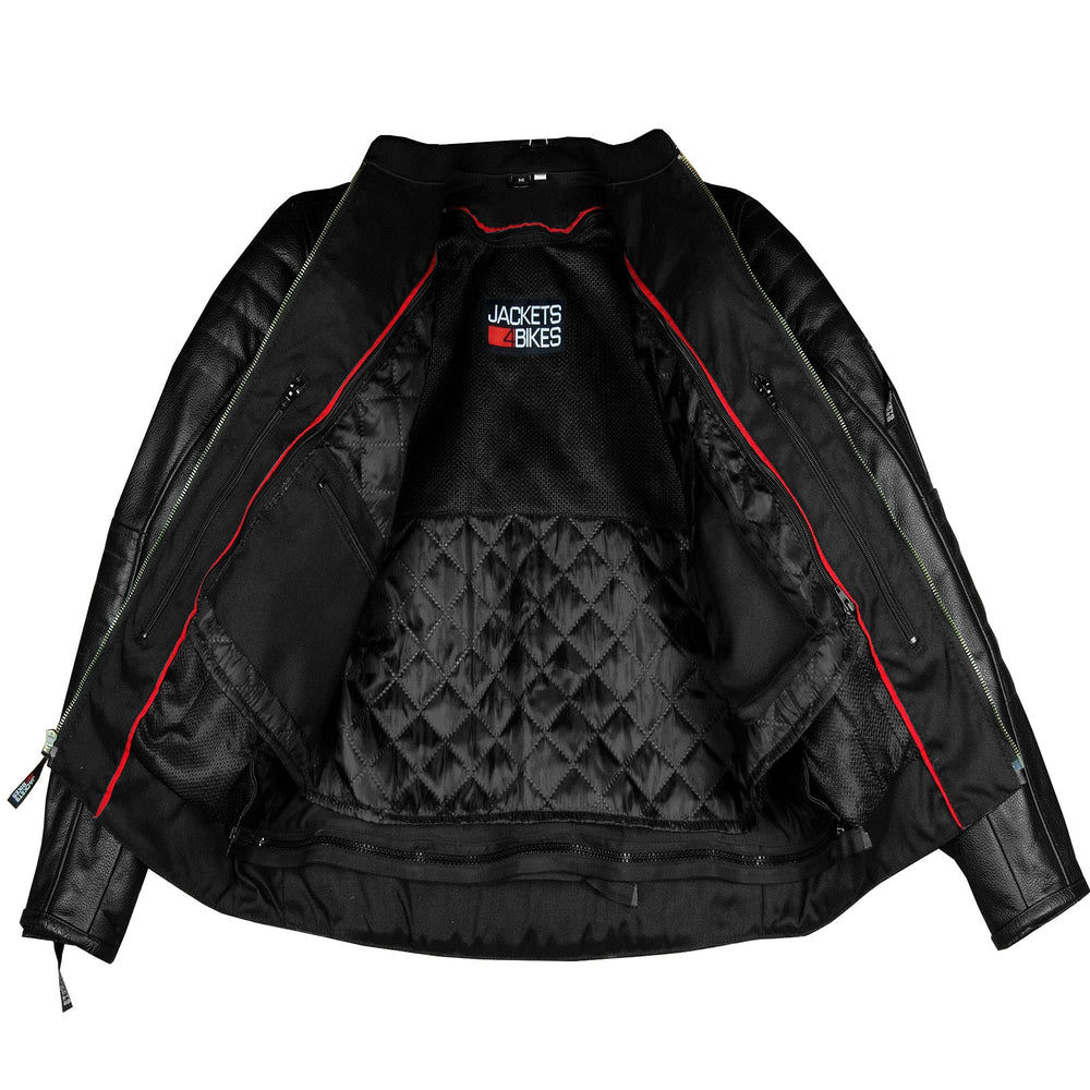 Jackets 4 Bikes Revolt back view shows action back for greater mobility.