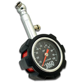 JACO Deluxe Tire Pressure Gauge dial displaying 100 PSI for accurate tire checks