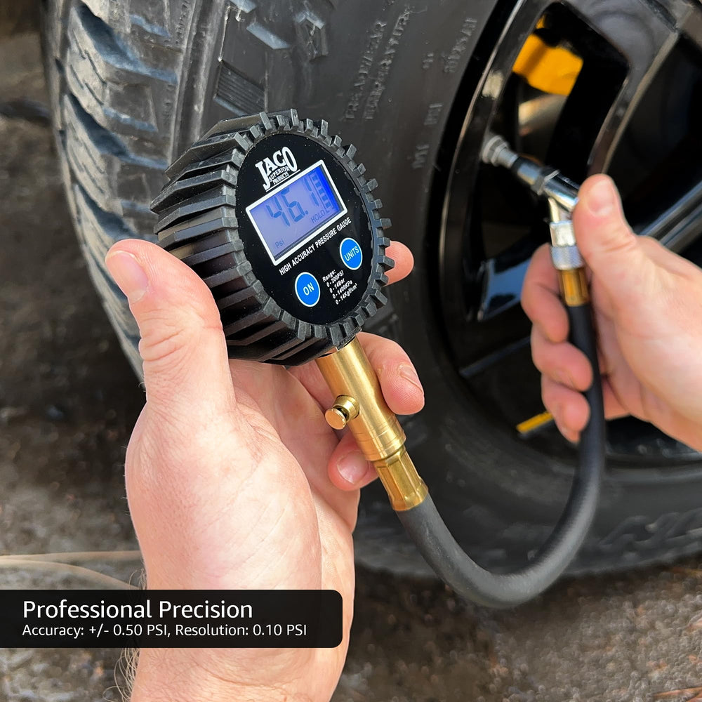 JACO ElitePro hose features flexible, leak-proof HybridFlex line.