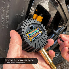 JACO ElitePro protective guard guards the gauge during drops.