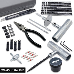 JACO TRX-50 compact inner case helps quick tool identification.