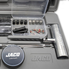 JACO TRX-50 dust caps and valve extenders for maintenance kit.