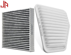 JADODE CA10169 CF10285 combo engine air filter for Rav4 minimizes odors from exhaust