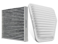 JADODE CA10169 CF10285 combo engine air filter for Toyota Camry reduces dust and pollen