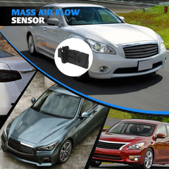 JADRANCI 22680-1MG0A MAF sensor installed in engine bay for Nissan/Infiniti