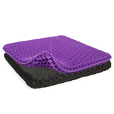 JAEMEYEM purple gel seat cushion top-down view for comfort and support