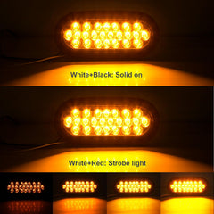 Jamarco amber trailer turn signal lights enhance visibility on towing setups.