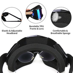 Jamiewin OTG elastic headband fits a variety of helmets and sizes