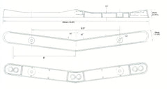 JAMMY ID Bar with 56-inch marine-grade tin wire leads ensures versatile 12V wiring.